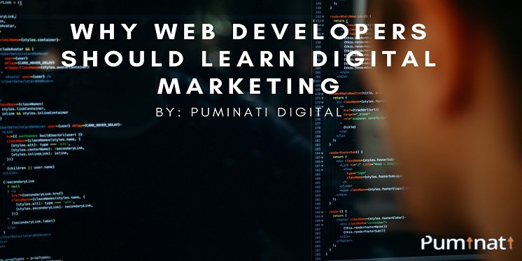 Web developer shoud learn Digital marketing